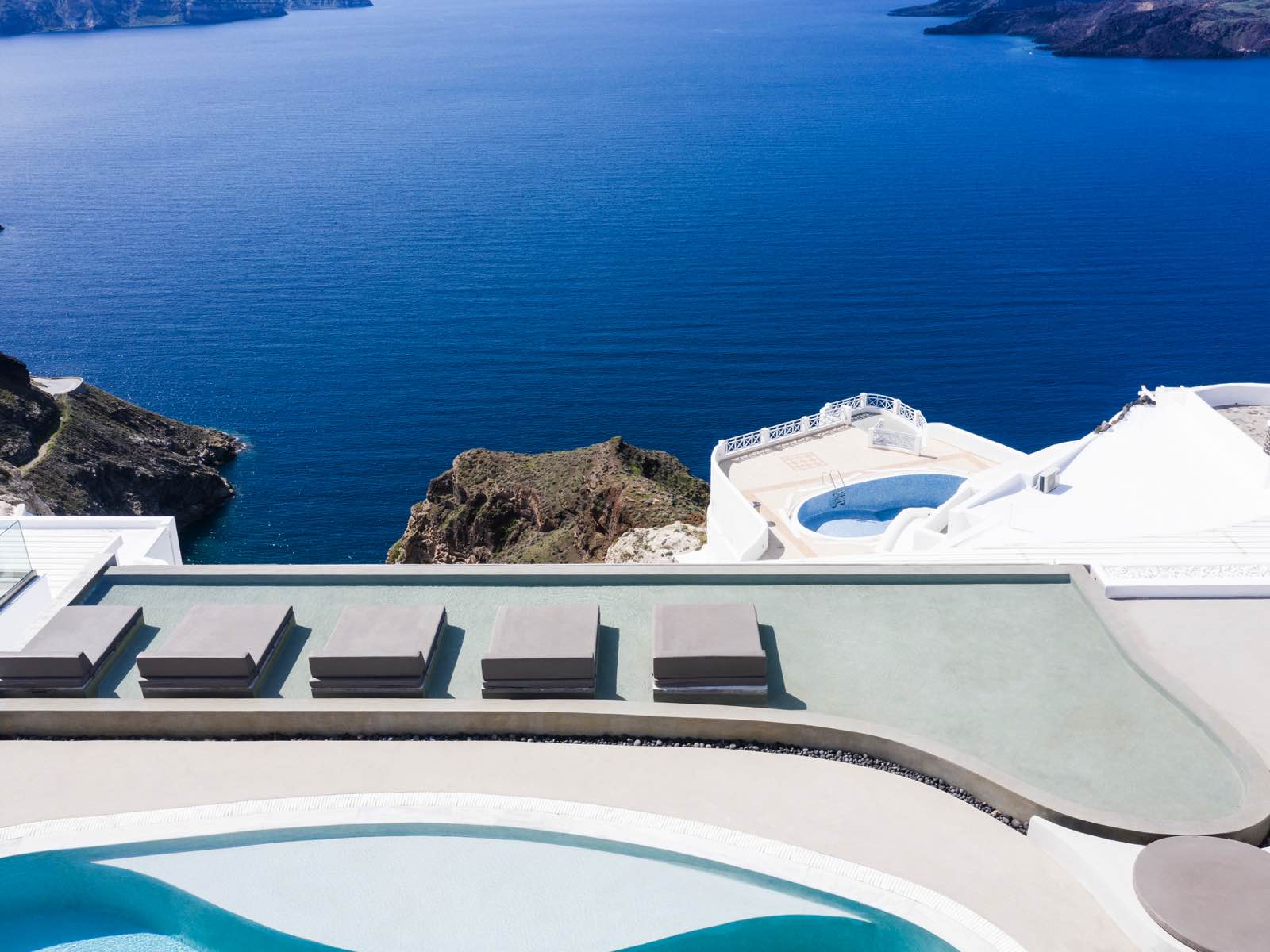 Standard Room with Caldera View | Lilium Hotel Santorini in Fira, Greece